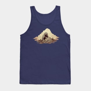 Gorilla In The Clouds Tank Top